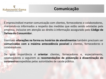 Coronavírus - Orientações Jurídicas
