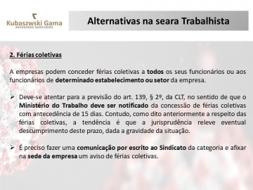 Coronavírus - Orientações Jurídicas